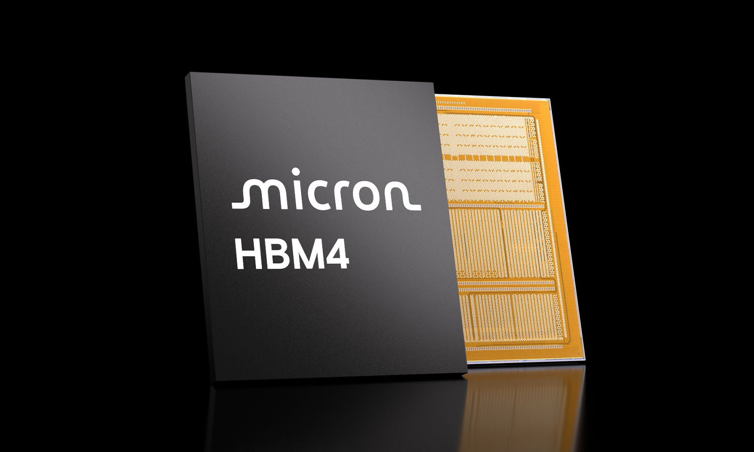 High Bandwidth Memory Chips von Micron werden vor allem im Bau von Chips für Hochleistungsdatenzentren verwendet; Quelle: Micron